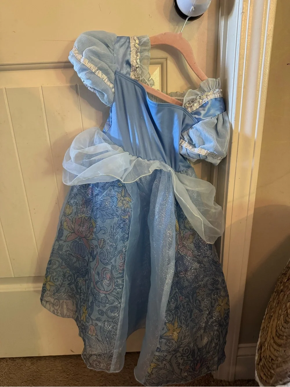 Cinderella Disney Store Girls' Princess Costume Dress - Classic Fairy Tale Look